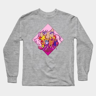 Jem and the Holograms - Jump! by BraePrint Long Sleeve T-Shirt